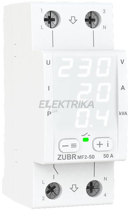 Мультифункціональне реле ZUBR MF2-50