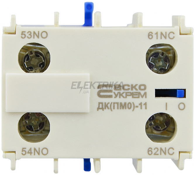 Додаткові контакти для ПМ-0 АСКО-УКРЕМ ДК(ПМ0)-11 (A0040050055)