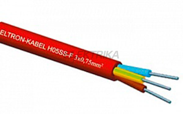 Провід термостійкий H05SS-F 3x1,0