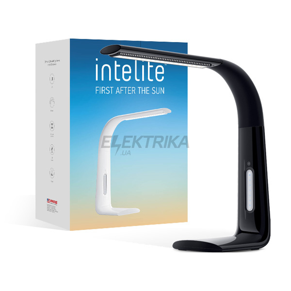 Настільний світильник Intelite Desklamp 7W black (DL1-7W-BL)