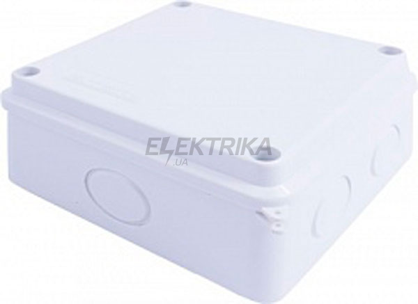 Монтажна коробка e.db.pro.oe.200.200.80, IP 65, без отворів для введення