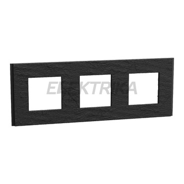 Рамка 3-постова Unica Deco Material, камінь(NU600677)