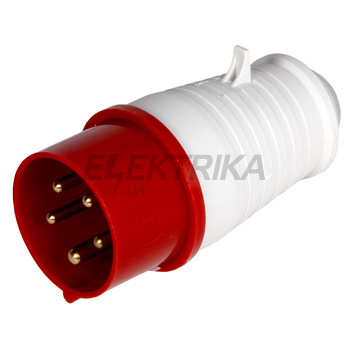 Силова вилка переносна e.plug.pro.5.32, 5п., 380В, 32А (025) Enext