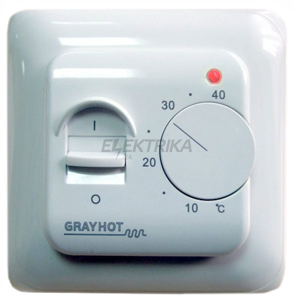 Терморегулятор із ручним керуванням Gray Hot RTC 70.26