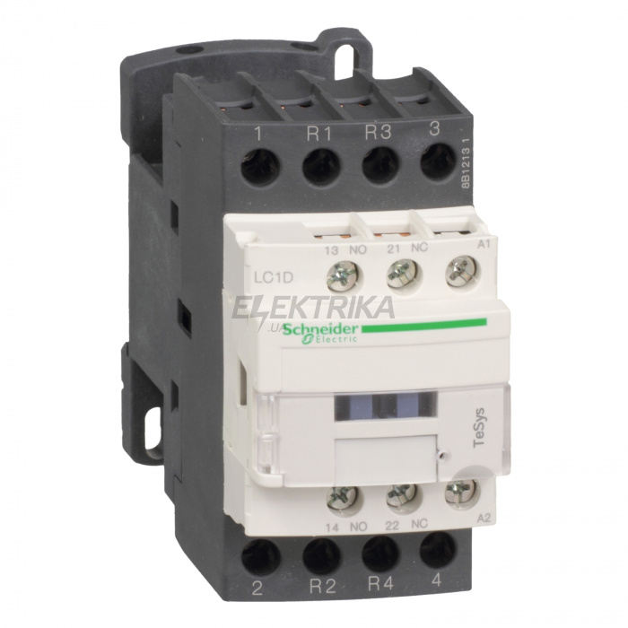 Контактор Schneider Electric Контактор D 4P (2НВ+2НЗ), АС1 25А,АЛ+НЗ,48В,50/60ГЦ LC1D128E7