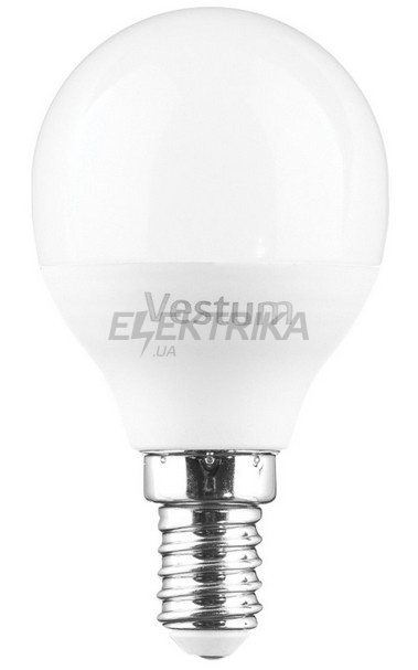 Світлодіодна лампа Vestum LED G45 8W 3000K 220V E14 (1-VS-1212)