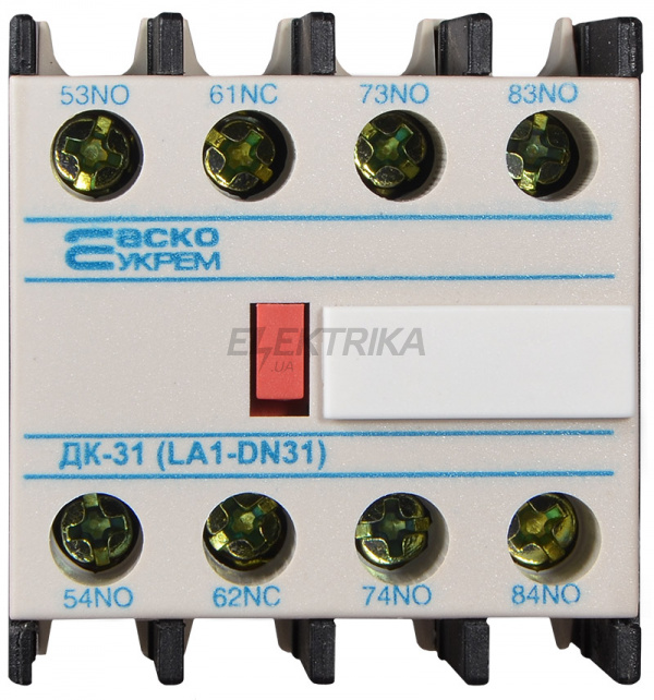 Додаткові контакти АСКО-УКРЕМ ДК-31 (LA1-D31) (A0040050013)