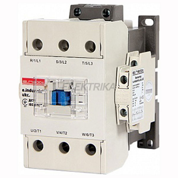 Контактор E.NEXT e.industrial.ukc.75.24, 75А, 24В, 3P, 1no+1nc (i.0090040)