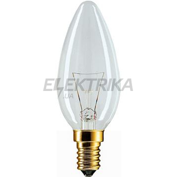 Лампа Philips B35 25W E14 CL свічка пр. (10018531)