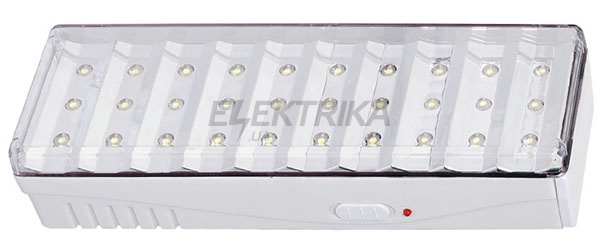 Світильник аварійний REL-500 (4V1,2Ah) LED 30x2500