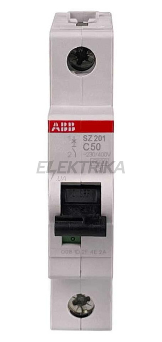 Автоматичний вимикач ABB SZ201-C50 (2CDS251025R0504)