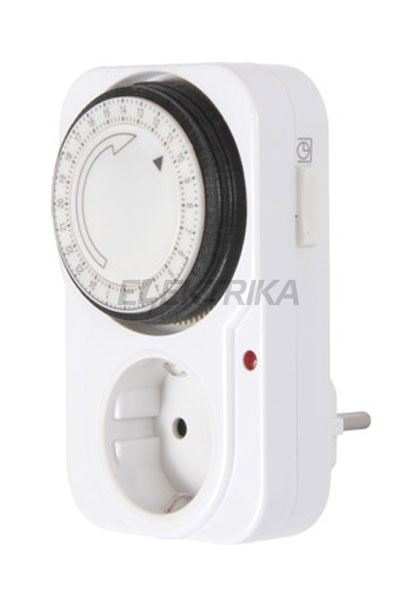 Електромеханічний розетковий таймер e.control.t11