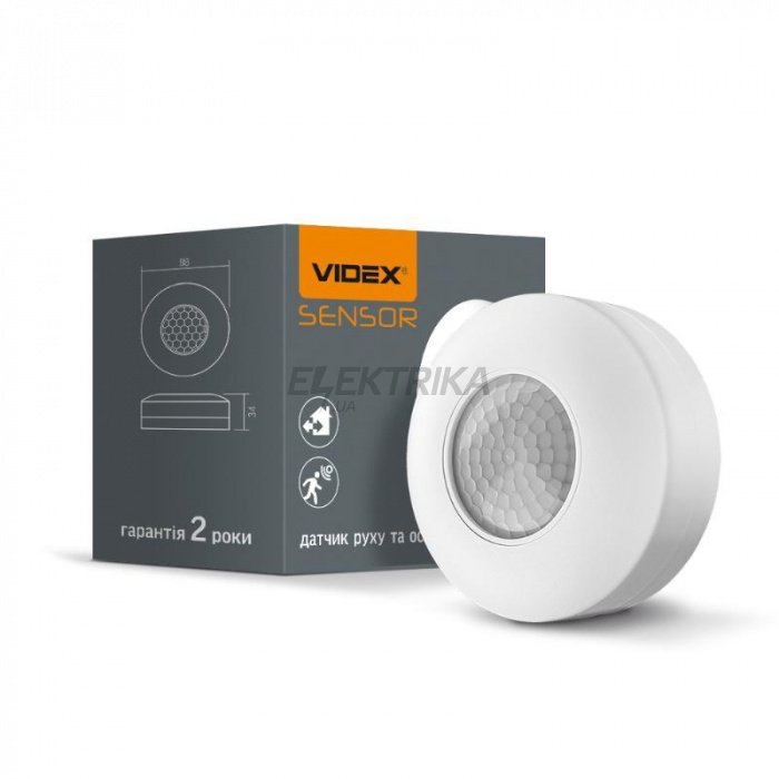 Датчик руху та освітленості VIDEX VL-SPC12W 1200W інфрачервоний (VL-SPC12W)