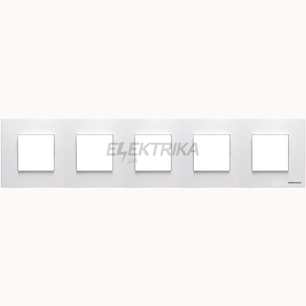 Рамка 5-постова Zenit N2275 BL, білий