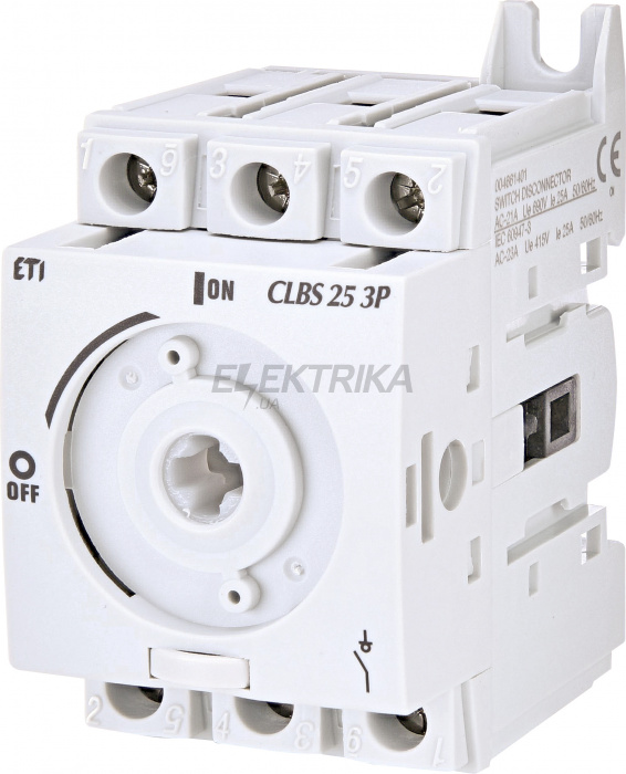 Вимикач навантаження ETI CLBS 25 3P 004661401