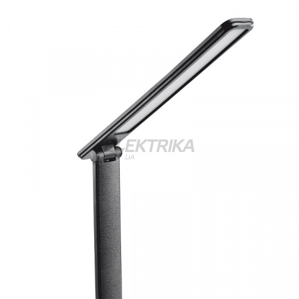 LED настільна лампа Videx TITANUM 10W 3000-6500K чорна (TLTF-009B)