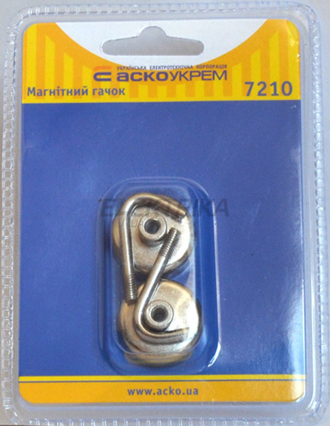 7210 магнітний гачок, 2,5 см (2шт)