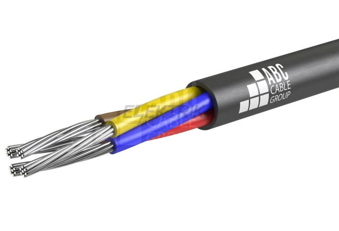 Кабель силовий АВВГ 4х50 ABC cable group алюміній (ABC27185)