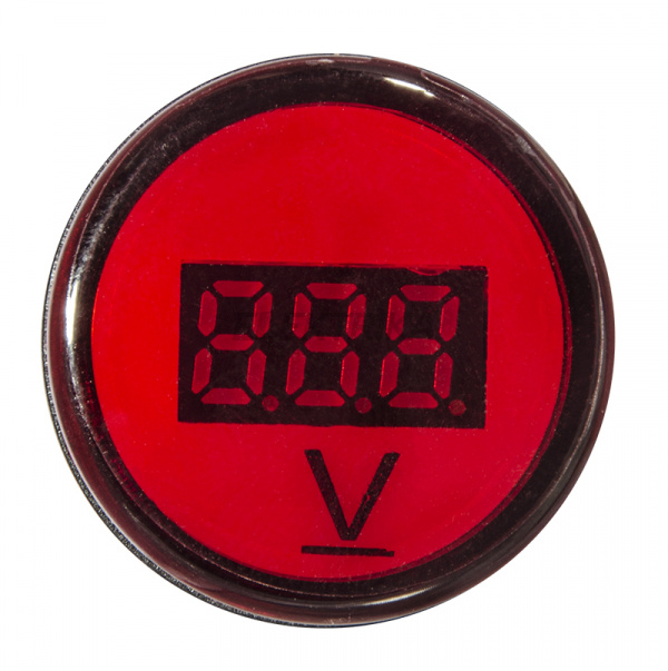 Вольтметр цифровий АСКО-УКРЕМ AD22-22 DVM DC 5-30В червоний (A0190010015)