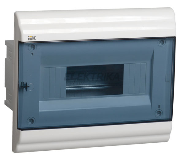 Корпус модульний пластиковий ЩРВ-П-9 мод. 1 ряд вбудований 210x252x102, IP41 PRIME