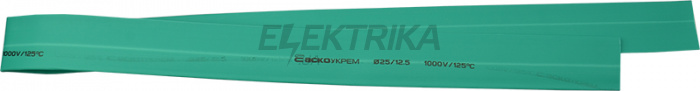 Термозбіжна трубка АСКО-УКРЕМ Ø 25,0/12,5 (1м) зелений (A0150040289)