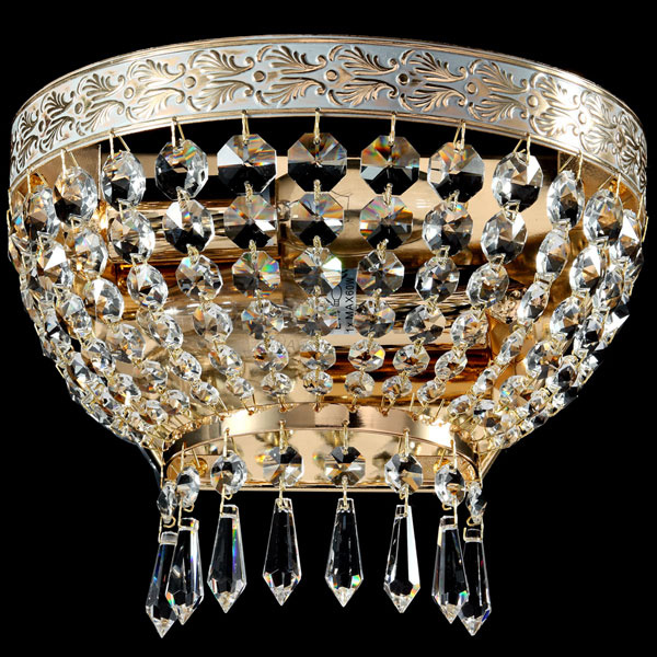Бра Maytoni DIA750-WB01-WG Diamant Cristal Bella