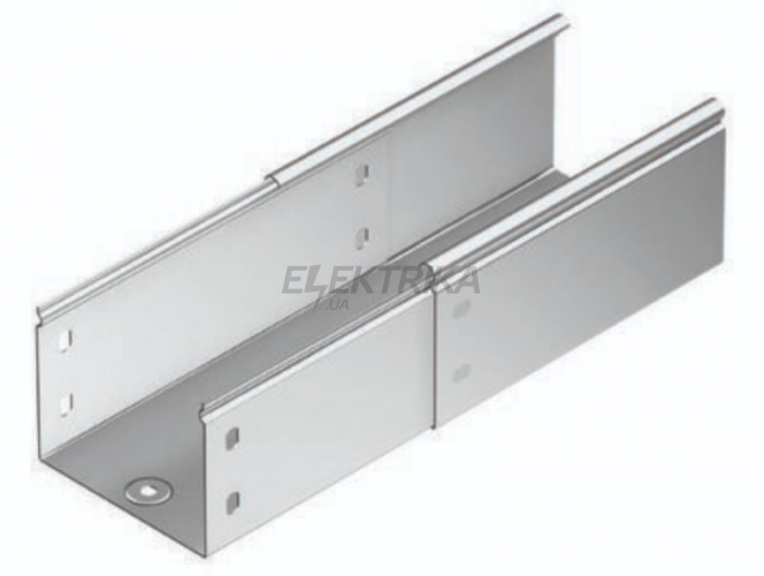 Телескопічне розширення для лотка 300х100, довжина 600 мм.