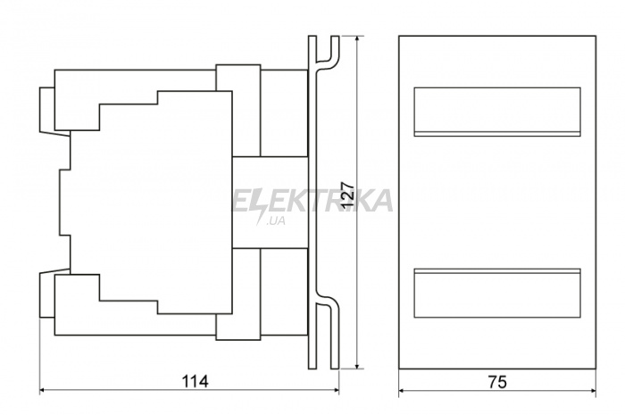 Пускач АСКО-УКРЕМ ПМ 4-65 C7 36B (LC1-D6511) (A0040010109)