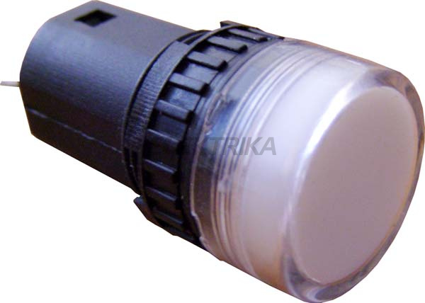 Арматура біла 220В АC AD16-16DS