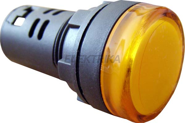Арматура жовта 110В АC AD22-22DS