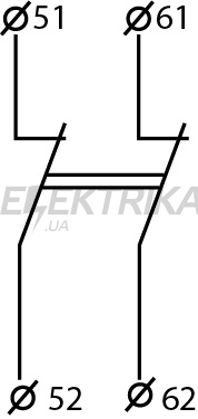 Додаткові контакти для ПМ-0 АСКО-УКРЕМ ДК(ПМ0)-02 (A0040050054)