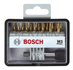 Набір Robust Line із 12+1 насадок-біт M Max Grip 25 мм, 12+1 шт.