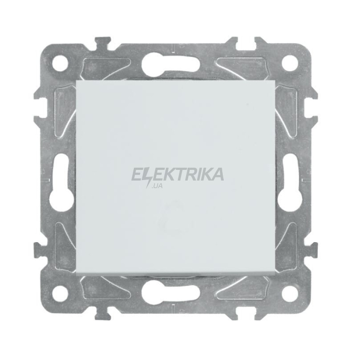 Вимикач сходовий, білий глянець QUAD (QAD1007W)