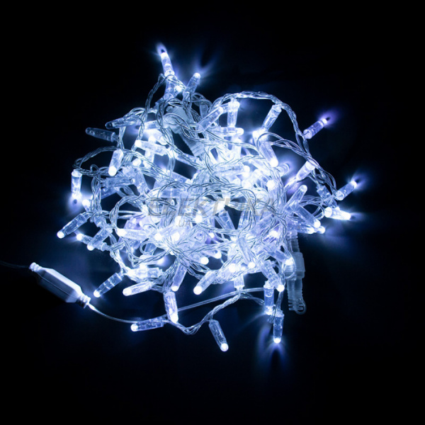 Гірлянда вулична STARLIGHT бахрома білий 75LED IP44 прозорий 2x0,7м (000057268)