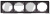 Рамка e.lux.10084L.4.fr.anthracite 4-місна, "антрацит"