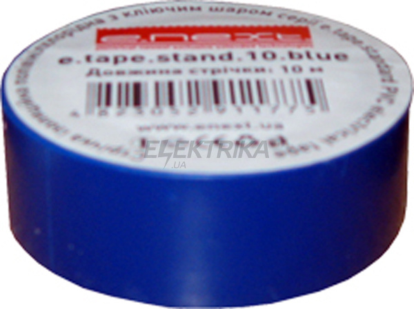 Ізолента e.tape.stand.10.blue, синя (10м)