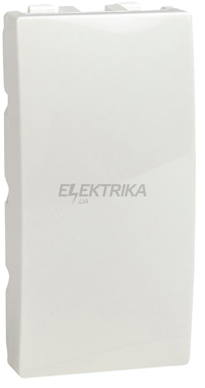 Заглушка 1 модуль Schneider Electric Unica слонова кістка (MGU9.865.25)