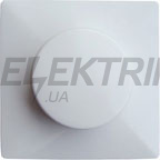 Панель e.lux.13011L.13006C.pn.white світлорегулятора з диском, біла