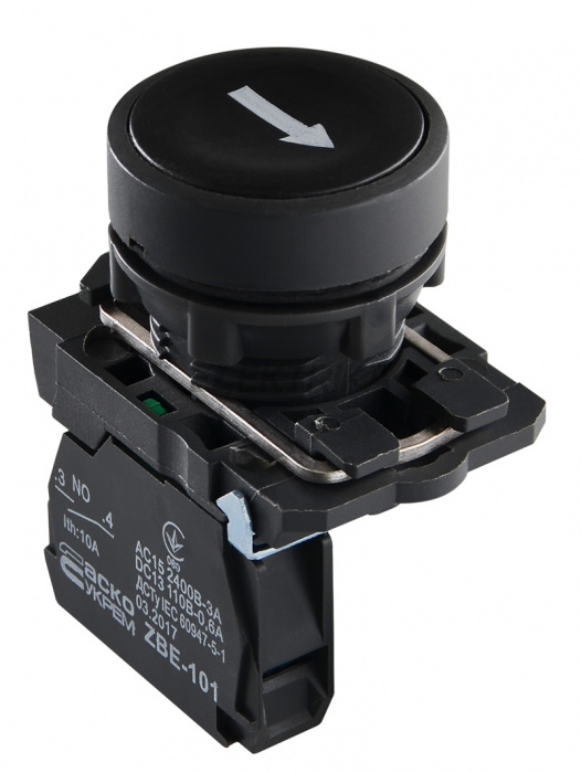 Кнопка "Старт" АСКО-УКРЕМ TB5-AA3351 чорний (A0140010150)