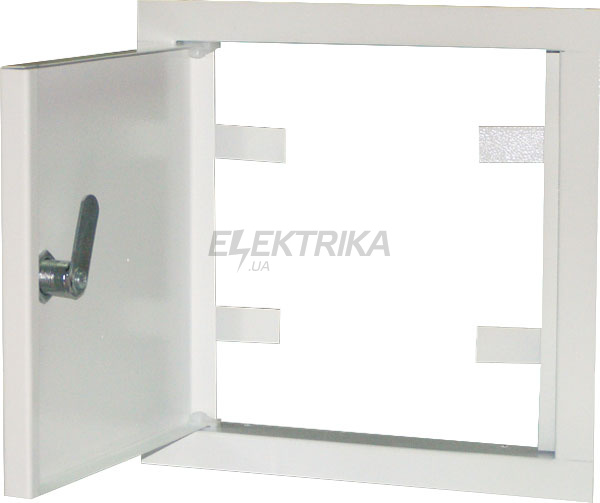 Дверцята металеві ревізійні e.mdoor.stand.250.250z 250х250м із замком