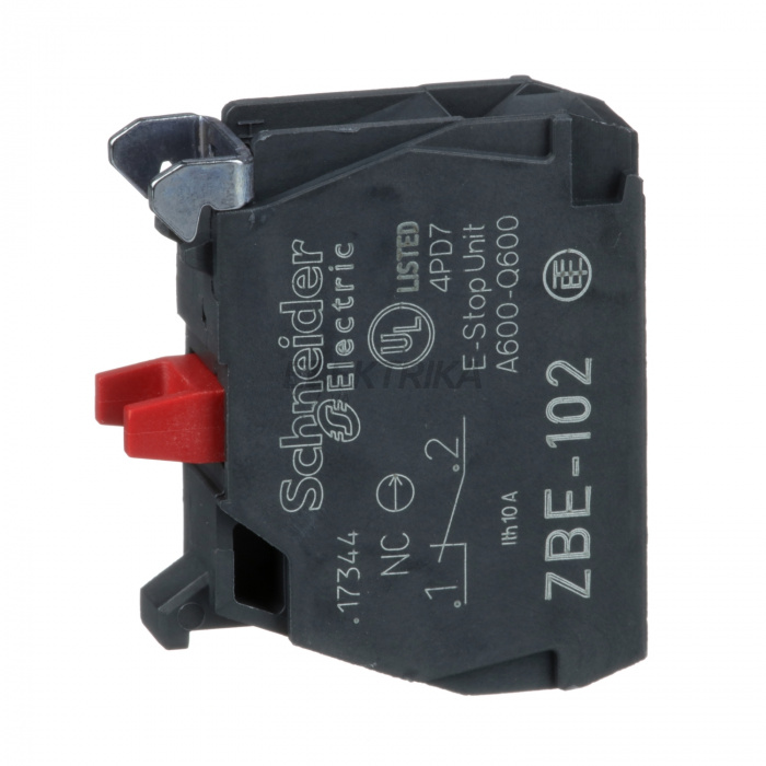 Блок контактів Schneider Electric Контактний блок 1НЗ ZBE102