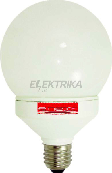 Лампа енергозберігаюча e.save.globe.E14.8.4200.t2, тип globe, патрон Е14, 8W, 4200 К, колба T2