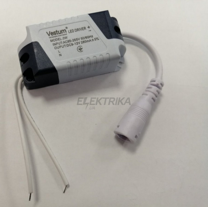 Драйвер для міні-панелі LED Vestum 6W 175-265V (1-VS-5702)
