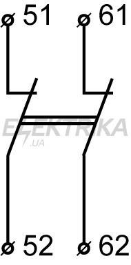 Додаткові контакти АСКО-УКРЕМ ДК-02 (LA1-D02) (A0040050007)