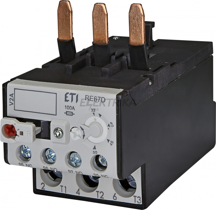 Теплове реле ETI RE67.1D-50 004643416