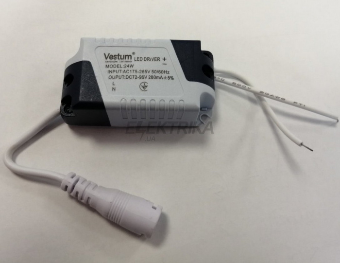 Драйвер для міні-панелі LED Vestum 24W 175-265V (1-VS-5704)