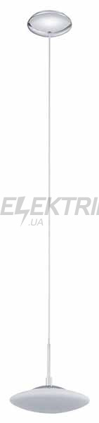 Світильник підвісний 1х40Вт G9, білий/нікель, 91593