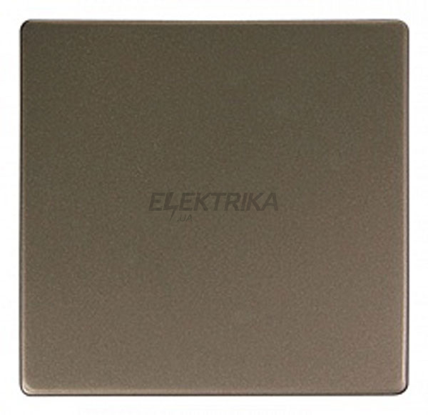 Клавіша e.lux.11011L.pn.nickel одинарна "нікель"