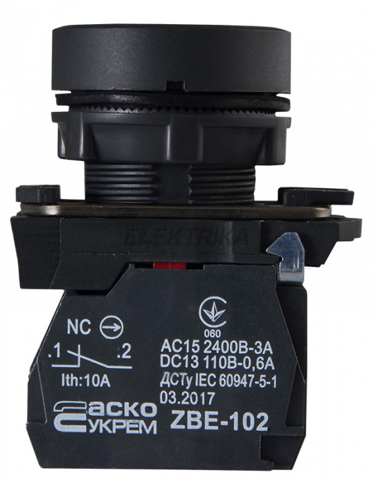 Кнопка "Стоп" АСКО-УКРЕМ TB5-AA4342 червоний (A0140010152)