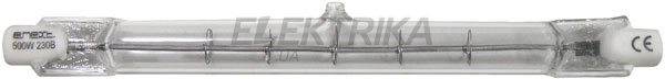 Лампа галогенна e.halogen.line.j118.220.300, лінійна, 118мм, 220V, 300W